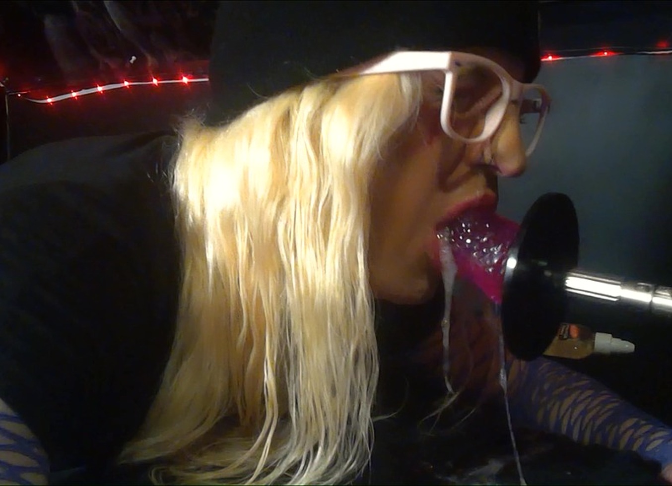 Brutal Sloppy Training For Trans Slut's Poor Throat