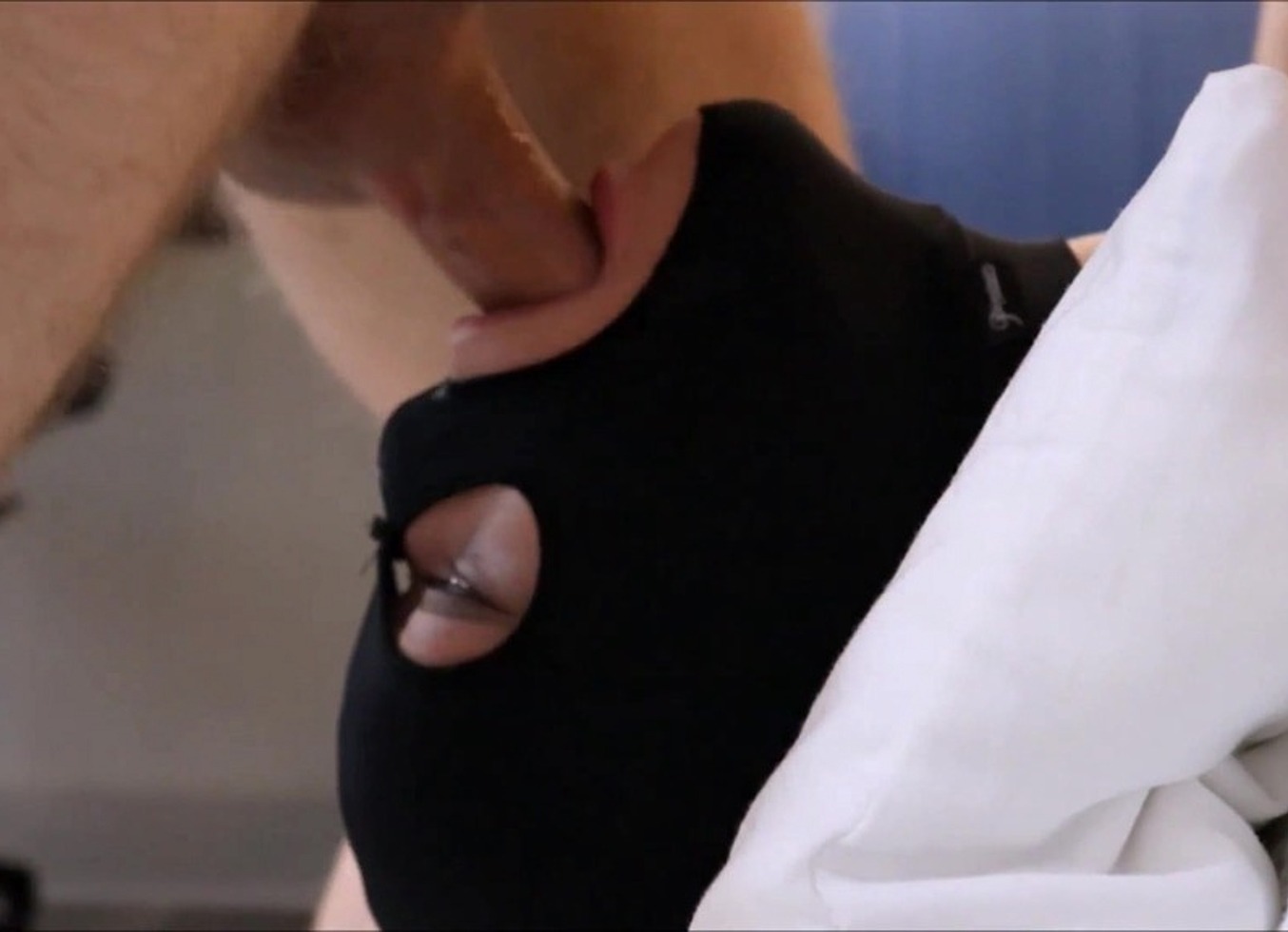 Deepthroat Drooling Down Aprils Face