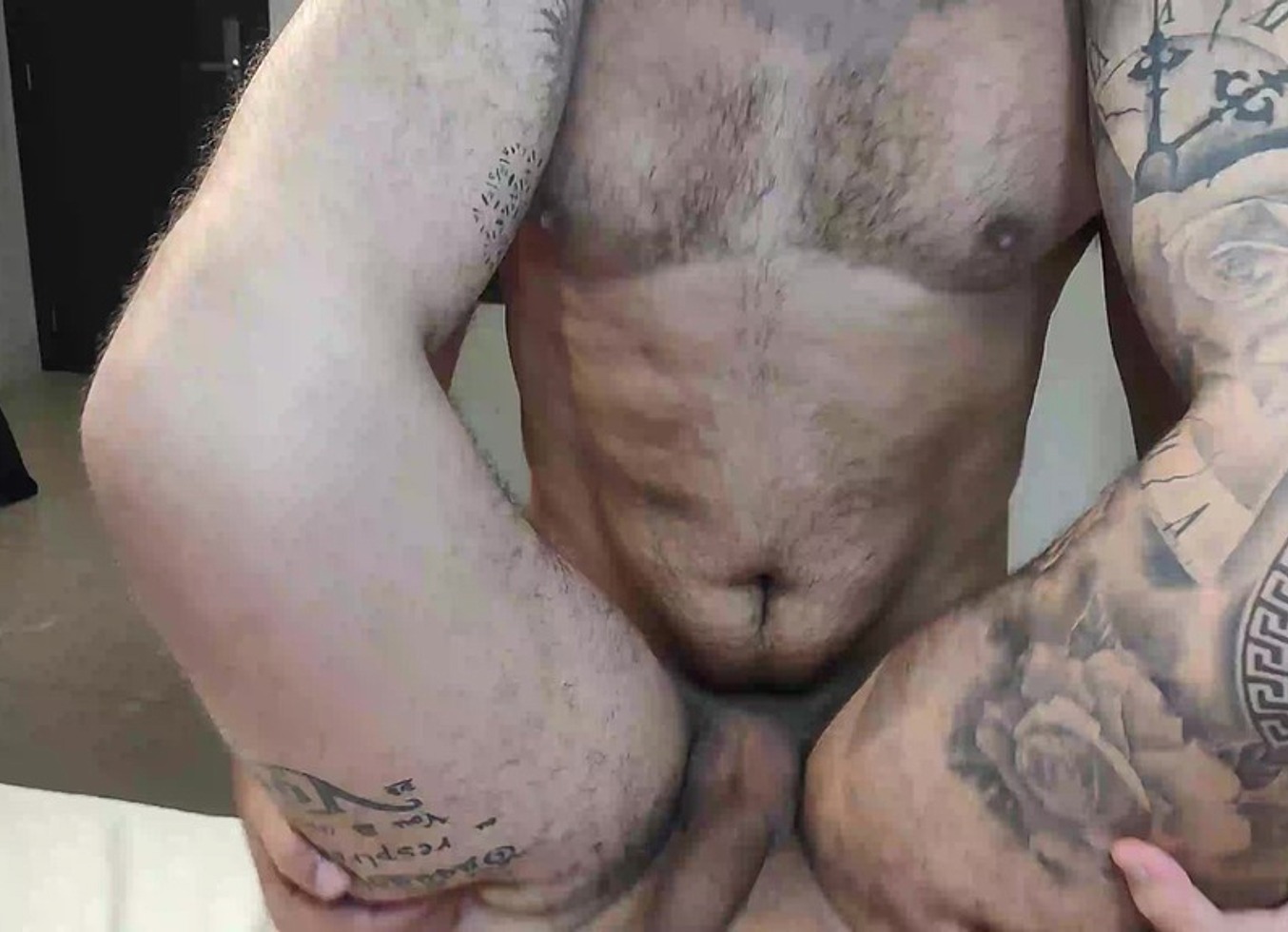 Yuri Gaucho Visitou O Tiago Gaucho E Fodeu Gostoso Com O Puto - Sexo Gay Sem Camisinha - Brazilian Bear Fucking Hot