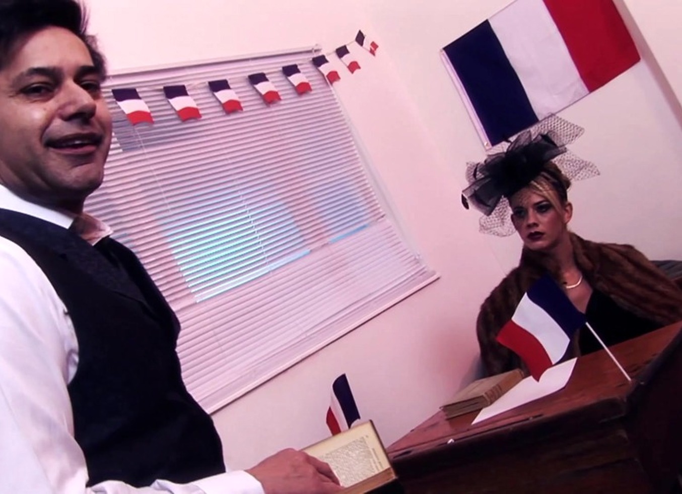 Charlee Chase And Chloe Delaure Keep Their Clothes On During Naughty 4 Way