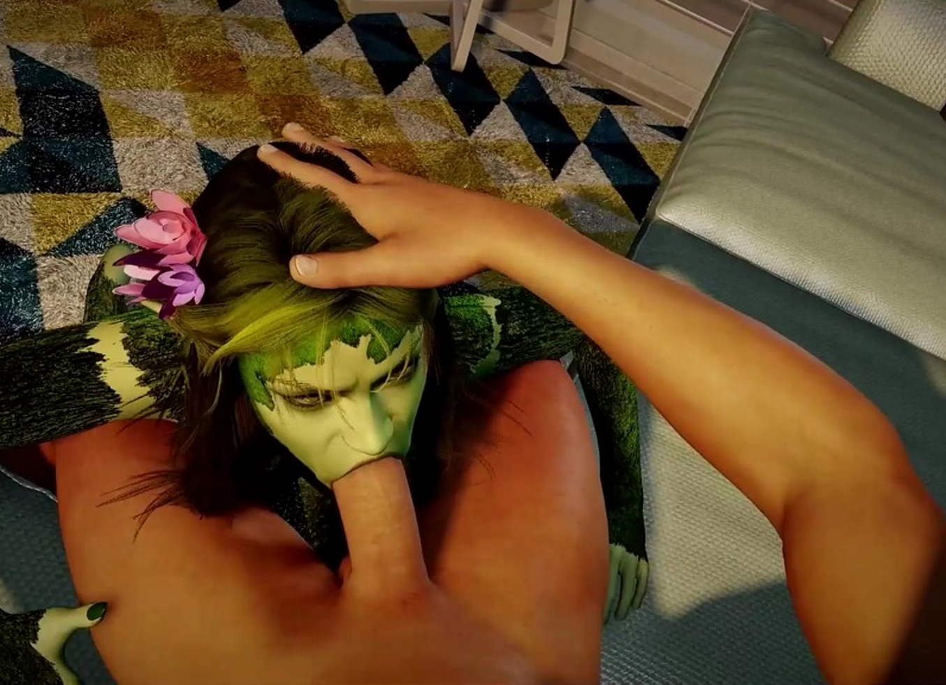 Sexy Dryad Sucks Dick in POV