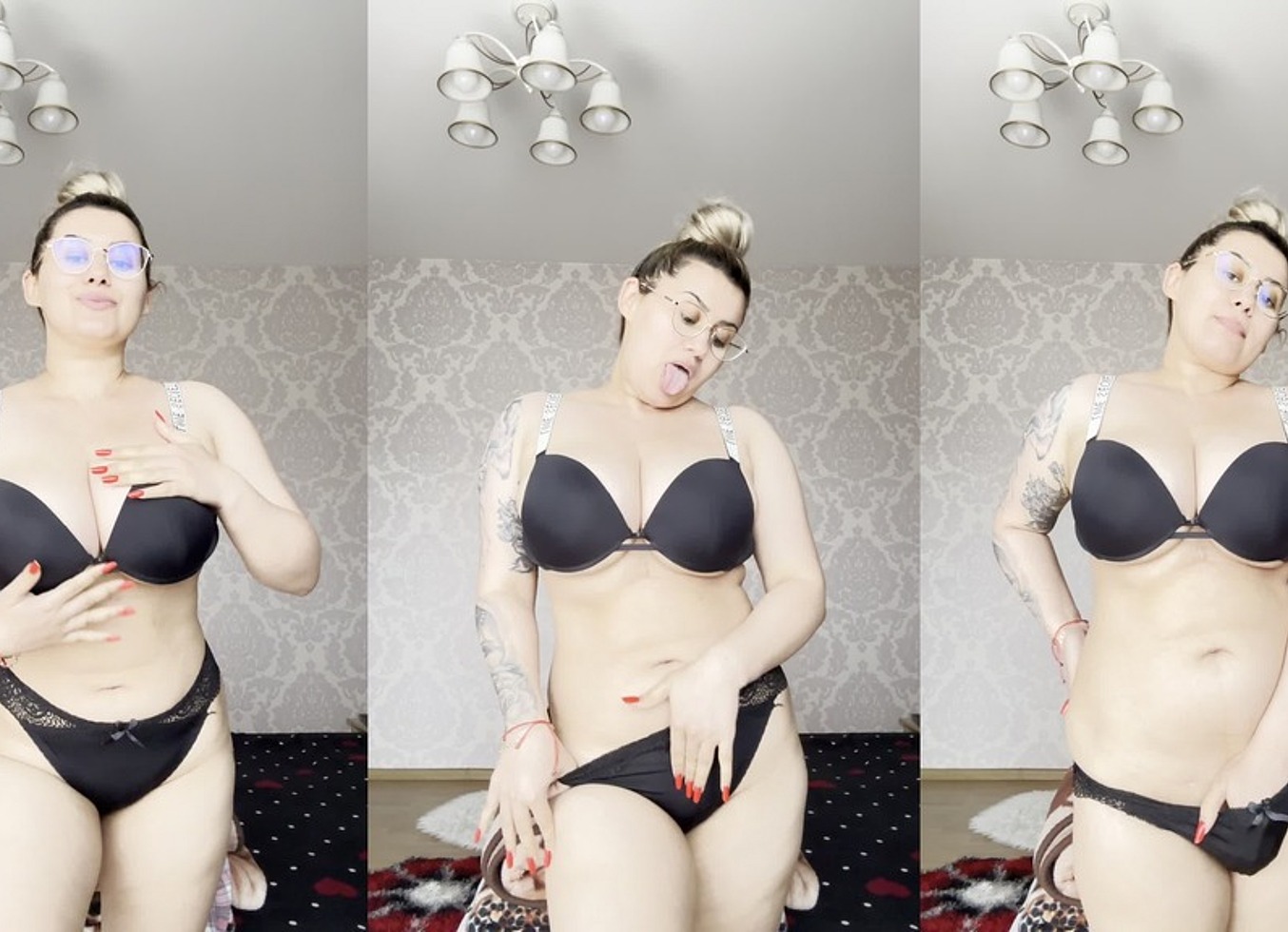 Black Lingerie Horny Today