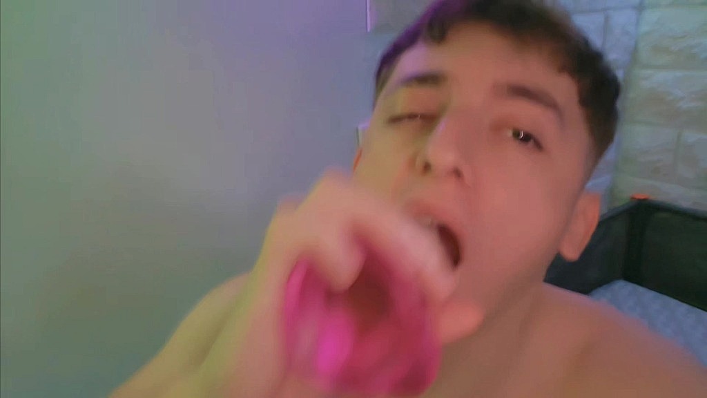 cute twink boy sucks his dildo and moans (Xstwinkk) cute twink boy sucks his dildo and moans (Xstwinkk)