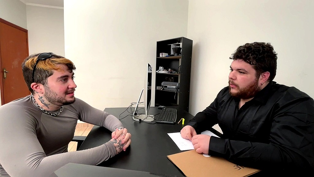 passei no teste anal da entrevista de emprego (Fernando Devil, Dorn) passei no teste anal da entrevista de emprego (Fernando Devil, Dorn)