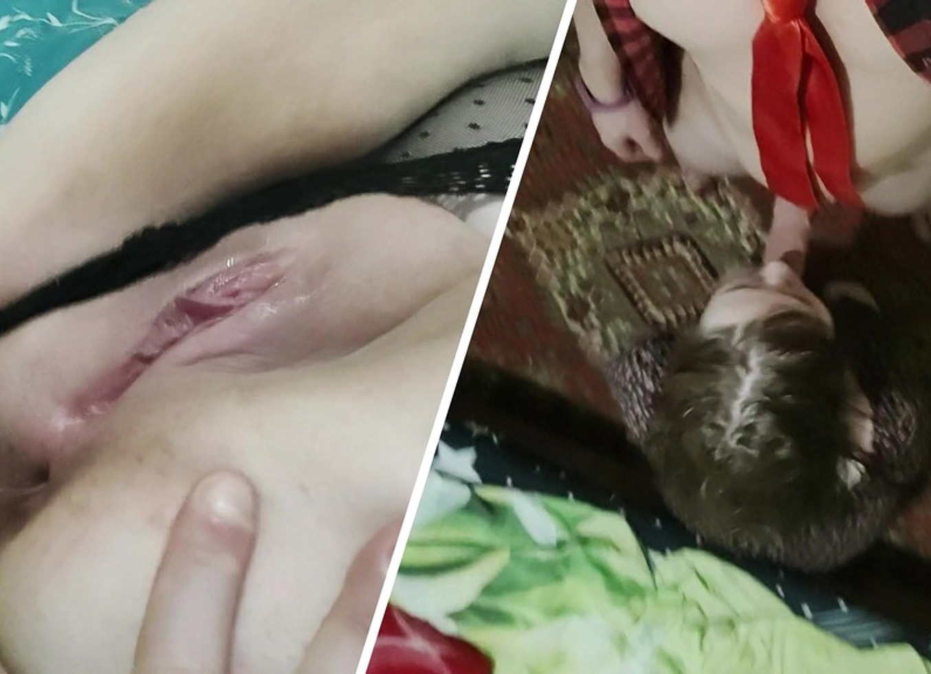 The Lover Came, Gave Her A Kuni, And Licked Her Ass