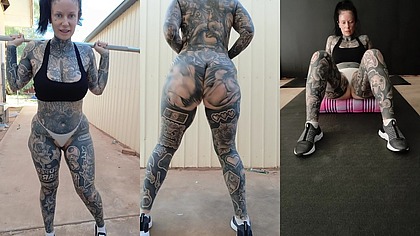 Watch mummy workout