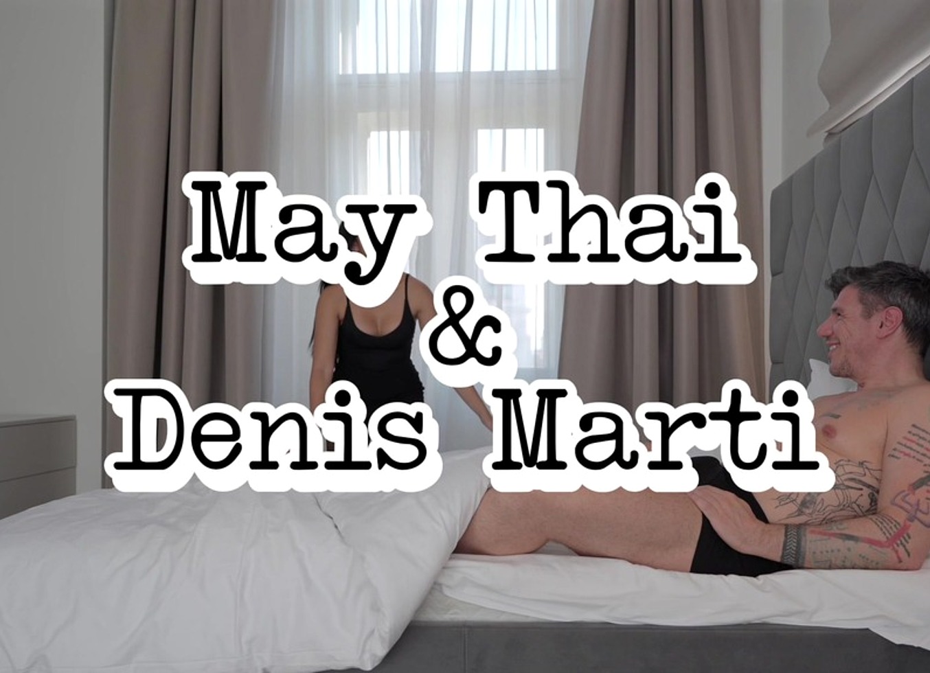 May Thai, Sexy Asian: Rip My Pantyhose And Fuck Me