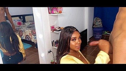 Cute Colombiana me hace una garganta profunda sucia omg!!