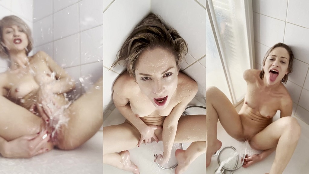 мега мокра мастурбація кицьки з душем (Міс Дейзі Даймонд) mega wet pussy masturbation with the shower (Miss Daisy Diamond)