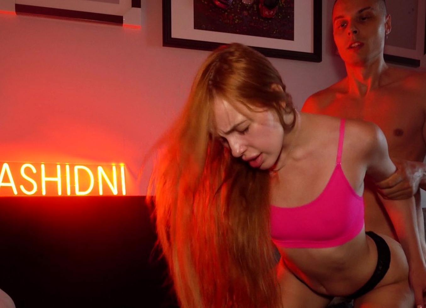 Youtube Show - Roulette Strip Game Desires Turn Into Hardcore Reality: Youtuber's Surprise To Doggy