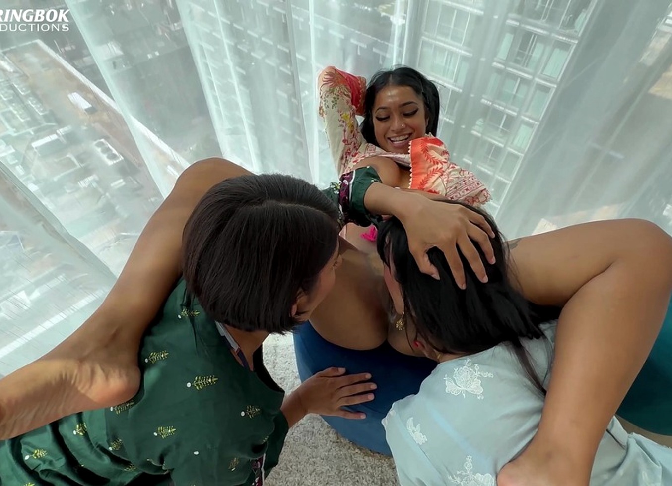 Three Desi Bhabis Gone Wild