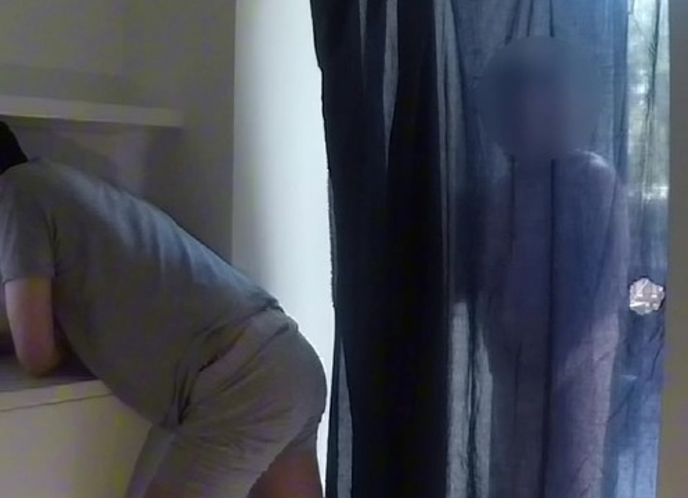 2 Boys Messing Around And Pissing On Each Other In The Kitchen