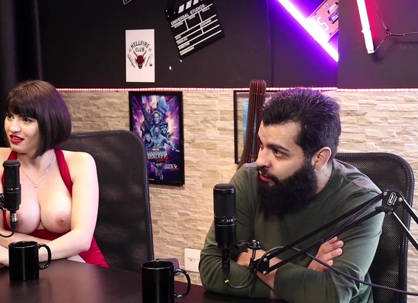 Melhores Momentos Da Lady Snow E Lord Kenobi No Sensual Cast - Parte 7 (Watch On: Sheer/Red)