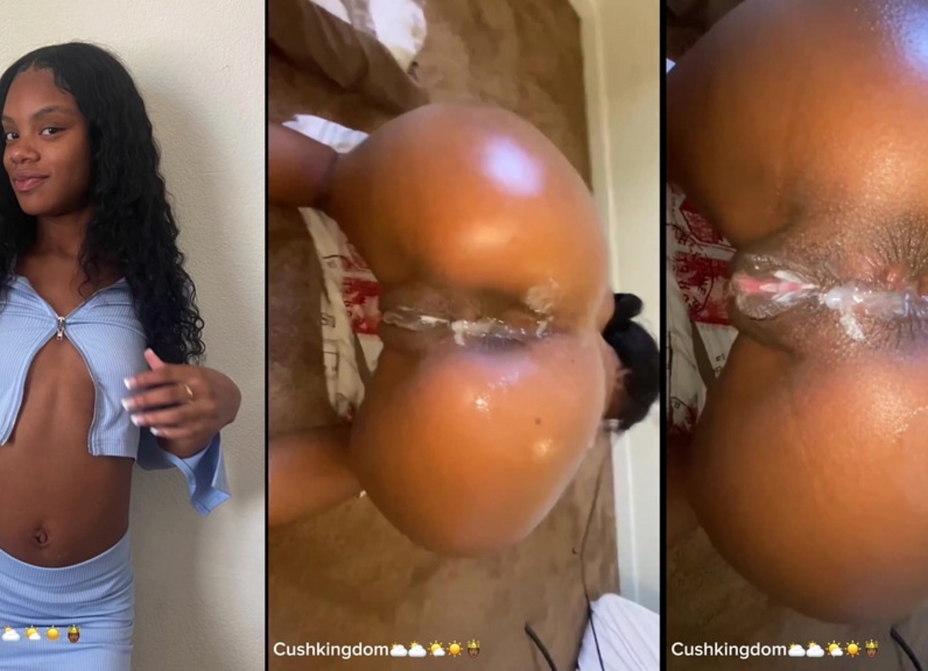 Mulani Cream Pied By Big Black Cock Queef Promo Vid!