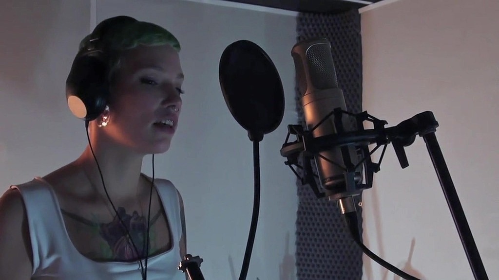 dubbing studio (Silvia Rubi, Mark Lavey, Irina Vega, Gabe Tonic) dubbing studio (Silvia Rubi, Mark Lavey, Irina Vega, Gabe Tonic)
