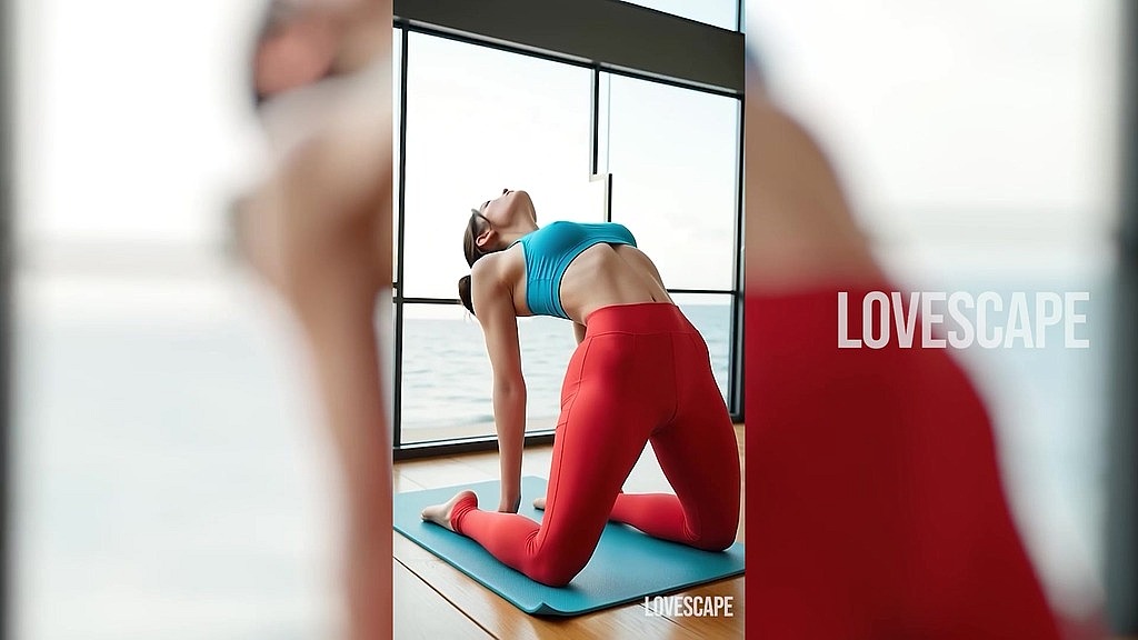 yoga class turns into orgy (ai gen) () yoga class turns into orgy (ai gen) ()