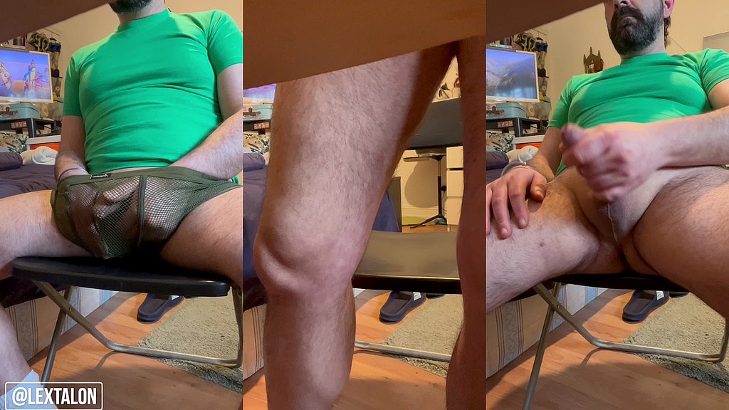 lextalon - see-through underwear tease turns into a hot jerk off show (Leocharmed) lextalon - see-through underwear tease turns into a hot jerk off show (Leocharmed)