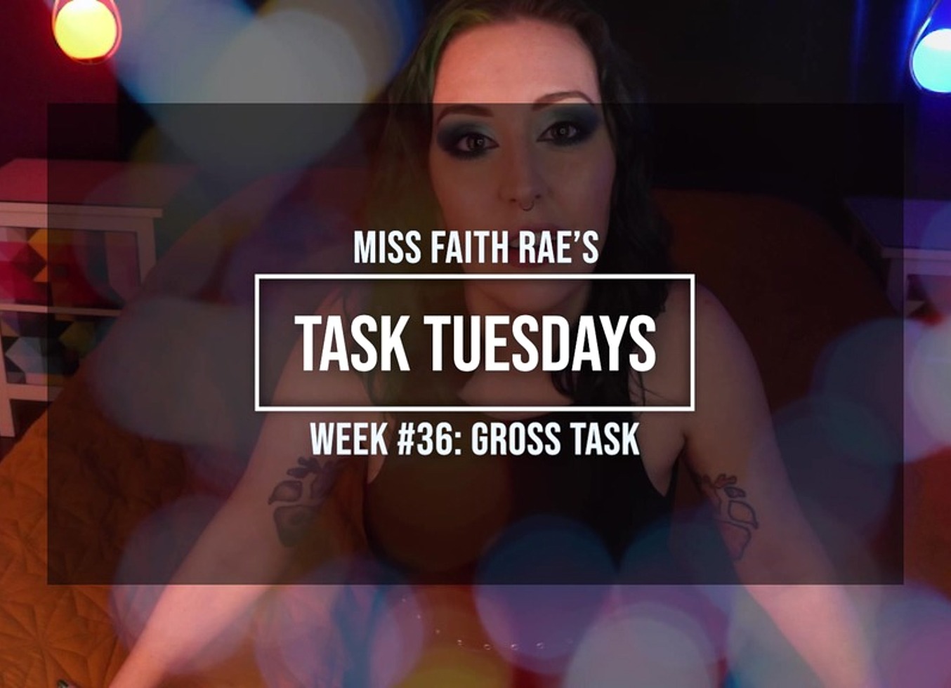 A Crusty Task For Nasty Losers - Miss Faith Rae's Femdom Audio Humiliating, Disgusting And Depraved Sub Instructions - HD 1080P Mp4