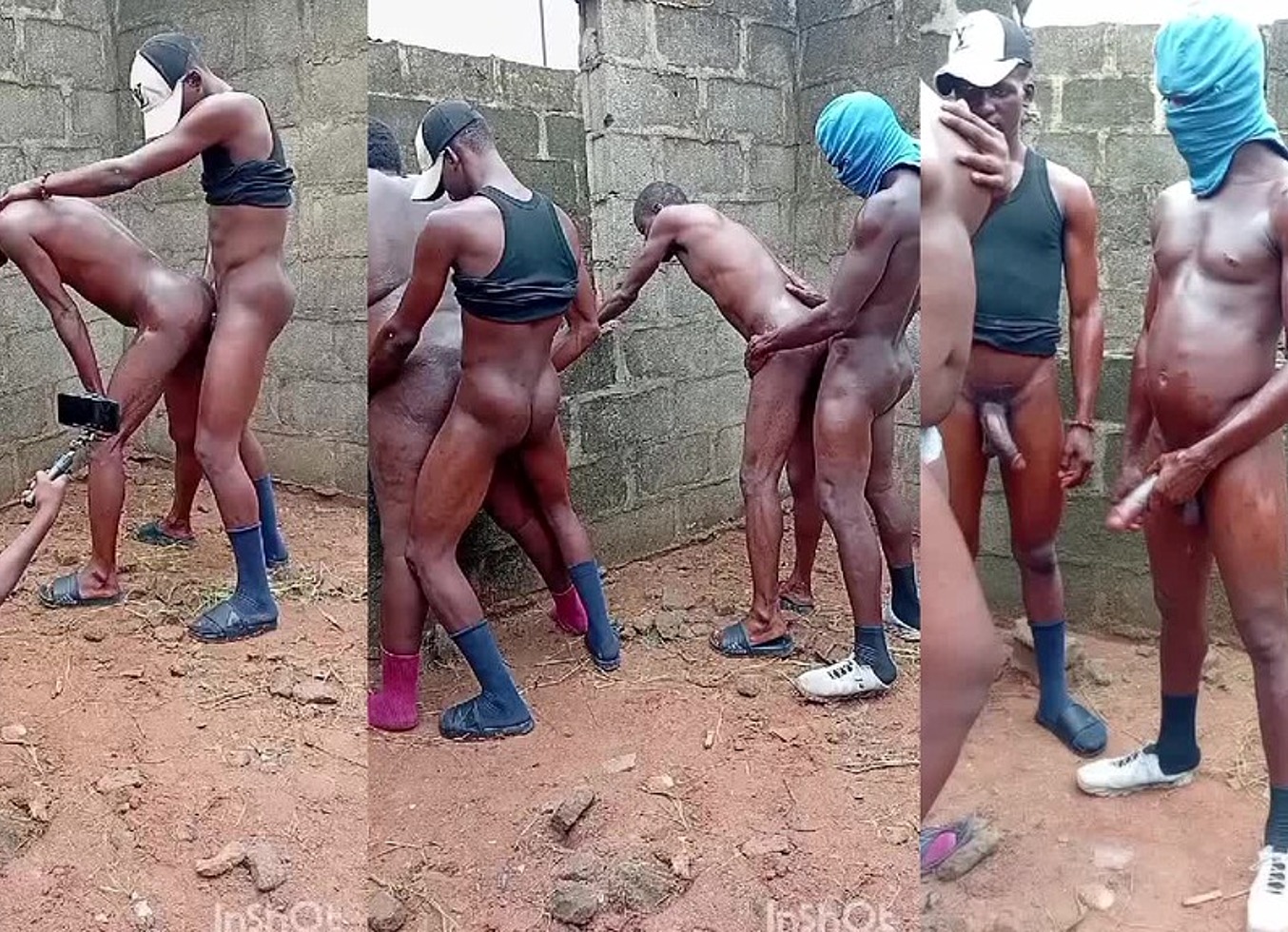 Threesome Gay Sex With Chubby Bottom