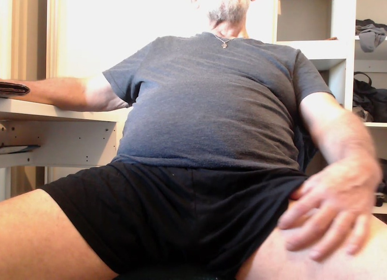 Playing With Uncut Cock