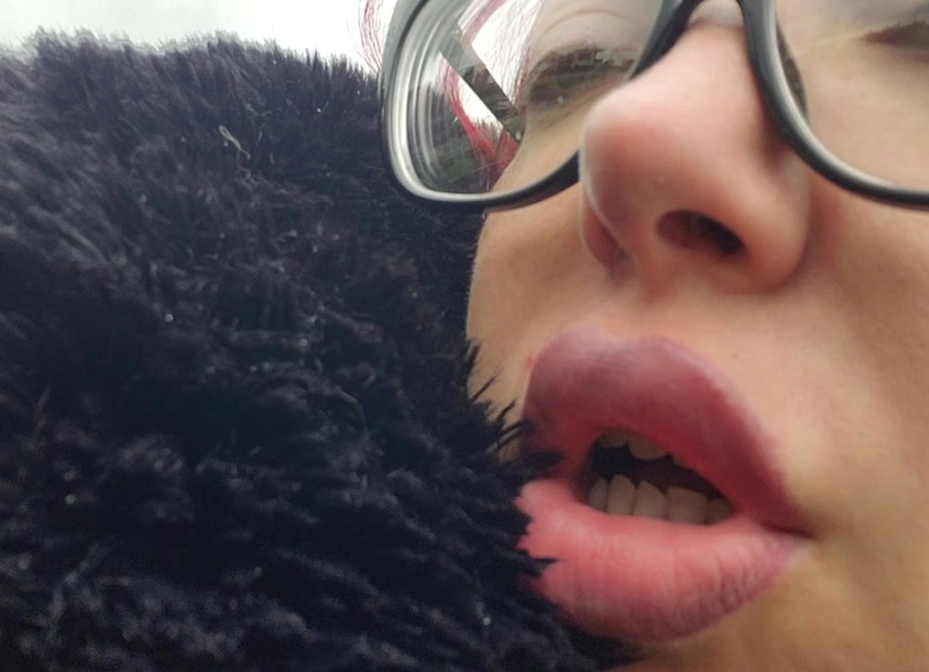Huge Burps From The Sensual Lips Of Lavinia Outdoor
