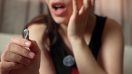 Giantess Cheats on Her Tiny Husband Humiliates Him