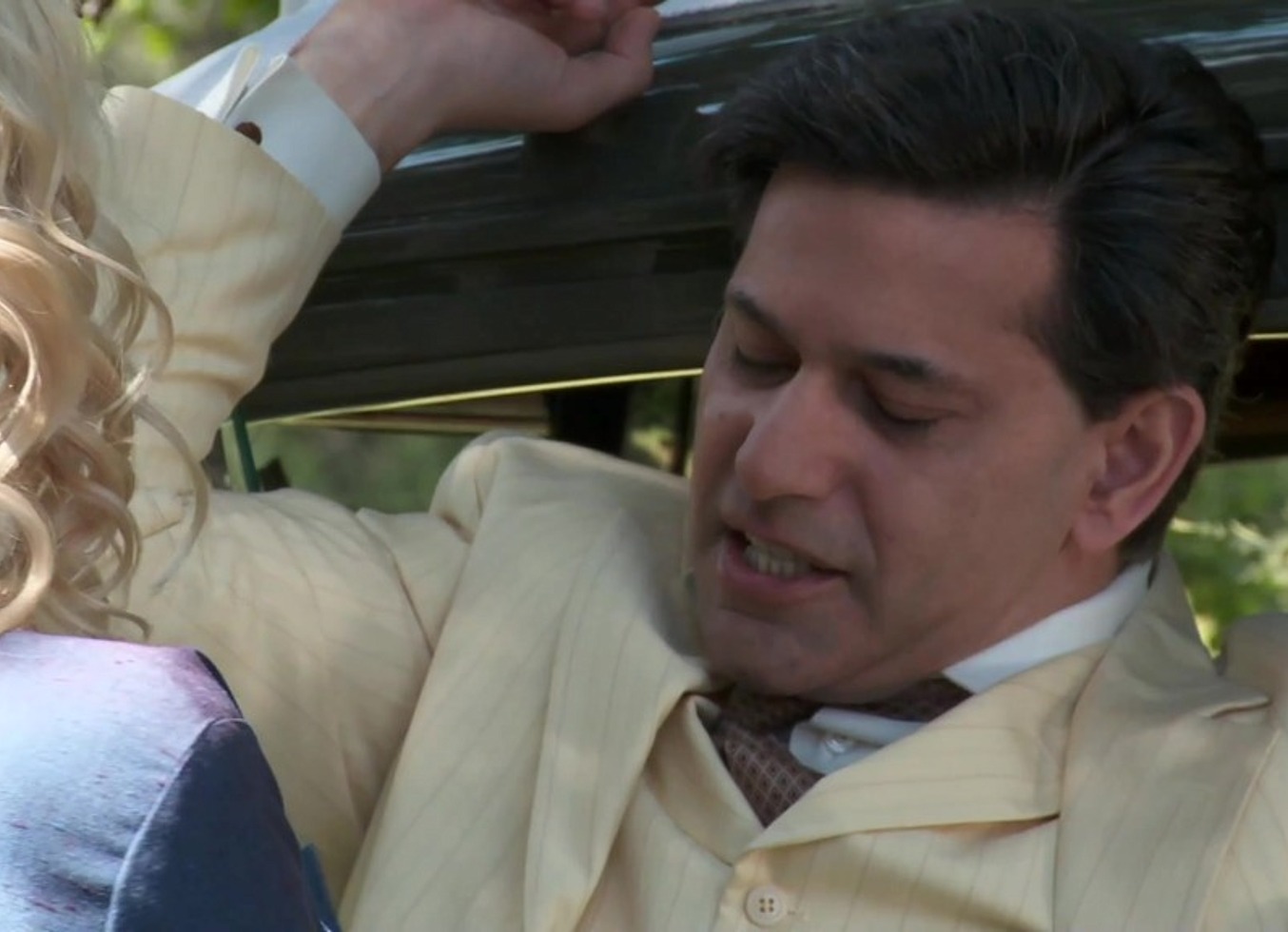 Brunette And Blonde Office Co-Workers Share A Dildo