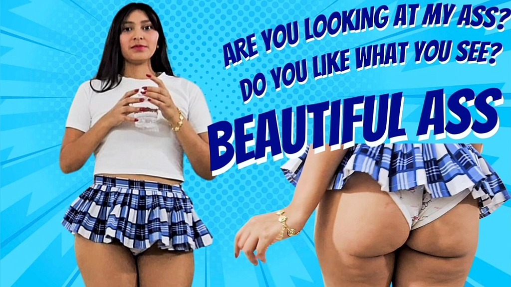 my stepsister in a skirt has the best butt of all. (Rosibel roxi, Maximun) my stepsister in a skirt has the best butt of all. (Rosibel roxi, Maximun)