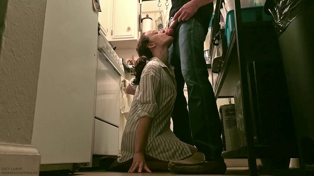 testing it out in the kitchen (Lucy LaRue, Houndstoothhank) testing it out in the kitchen (Lucy LaRue, Houndstoothhank)