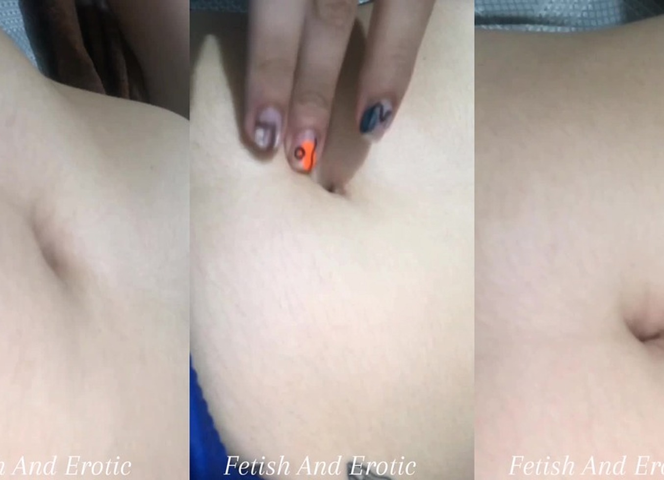 Sexy Flirt with Her Navel