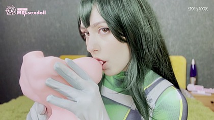 MHA: Froppy got a hentai sex doll as a gift from a crazy fan