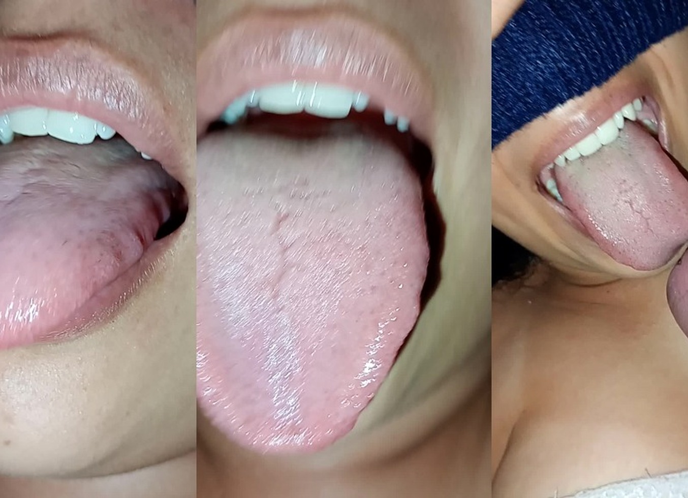 Mi Boca Lista Para Recibir Leche Mira Como La Tengo Sedienta