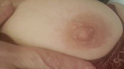 Mom silently touching her body, seducing a young imaginary lover