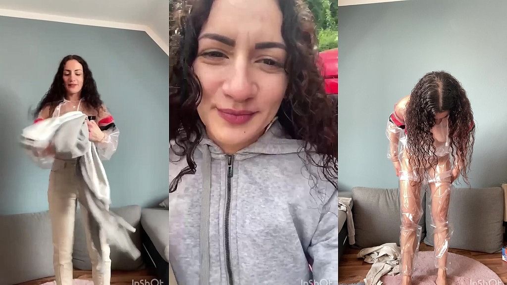 nein keine pisse , pvc schweiss ist ausgelaufen wahrend der challenge (Sue Nova) nein keine pisse , pvc schweiss ist ausgelaufen wahrend der challenge (Sue Nova)