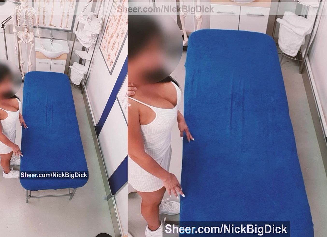 Creampie - El Masajista Se Folla A Esta Preciosa Latina Y Se Corre Dentro De Su Cono