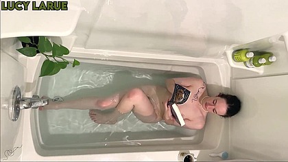 “Reading 3 Chapters To Myself in the Bath”