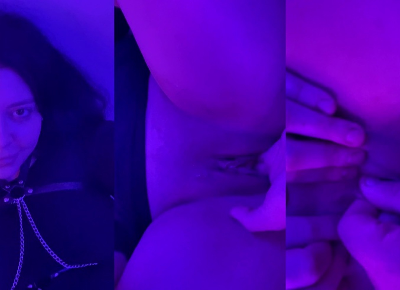 Alice Moore Jerking Off and Cumming at the Hands of a Man.