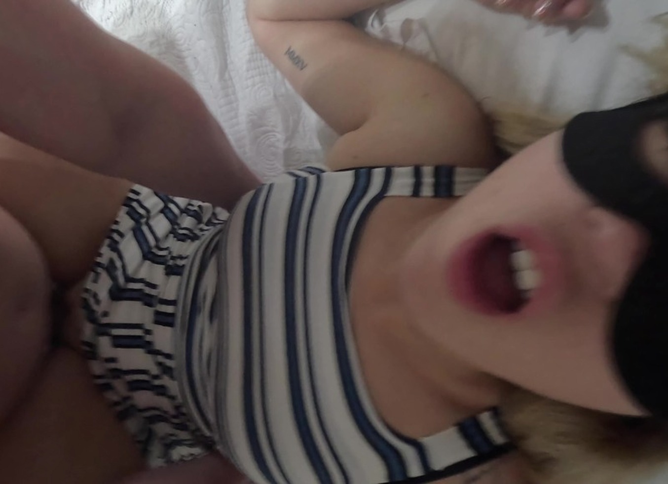 Masked MILF Veronica Steals His Milk