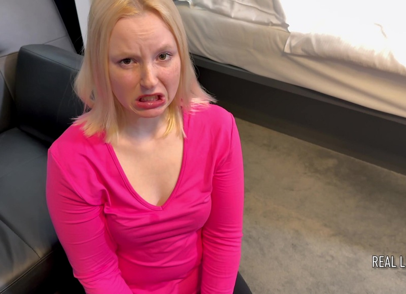 Real Life Porno 70: New Face Julia First Anal, Rimming & Piss Swallowed