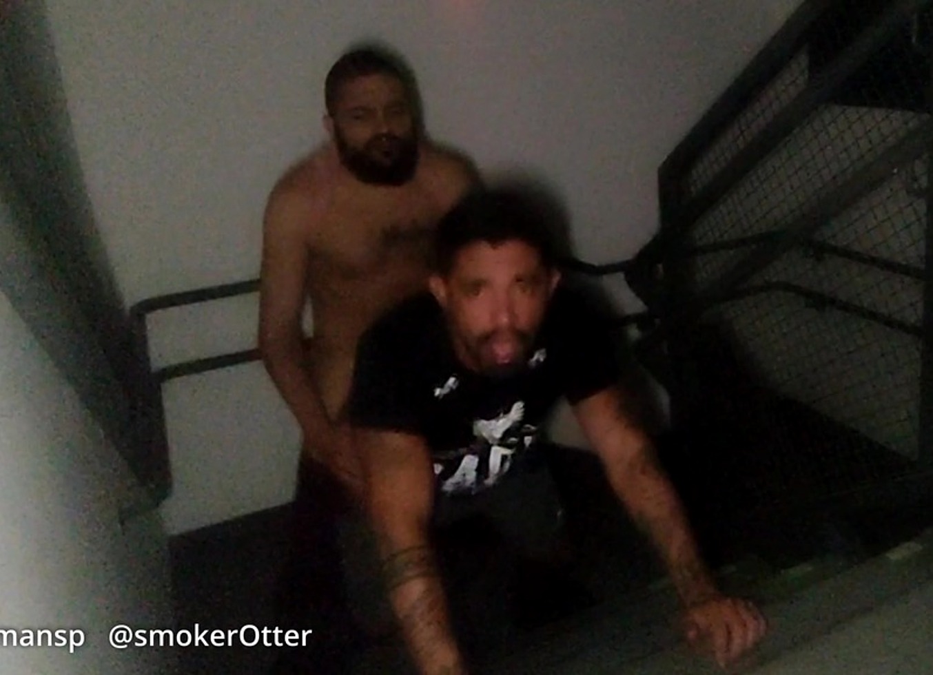 Amateur Bareback Fuck In My Building's Emergency Stairs #Princealbert