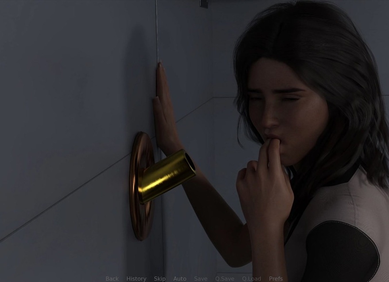 Step Daughter Collecting Cum From Daddy - Escape Room Challenge (Shirt On Version)