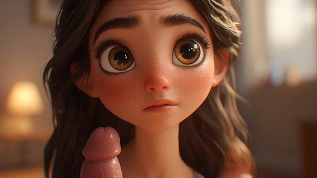 Мила 3D дівчина зі штучним інтелектом смокче твій член, дуже гарний голос поверх згенерованого штучним інтелектом () cute 3d ai girl sucks your cock very good voice over ai generated ()