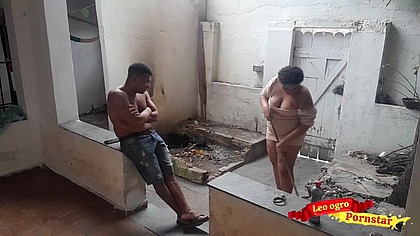 Strong Anal Beat in Brazilian Fat - bareback
