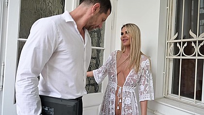 adventurous blonde zlata shine enjoys doggystyle anal after inviting hung colleague into her home gp3376