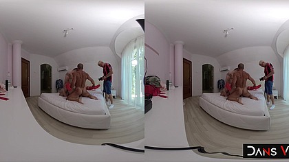 Lana Wolf Vr Part One – Behind The Scenes - Massive Cock Tag Team Makes Huge Natural Tits Nympho Squirt Nonstop