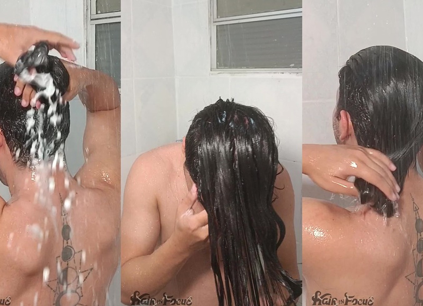 Washing Your Hair In The Bath