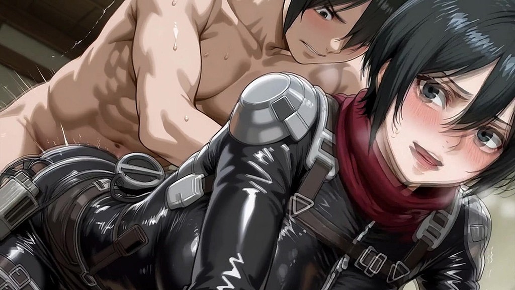 сірий (фути) x мікаса (аот) ш.і. () gray (ft) x mikasa (aot) ai ()
