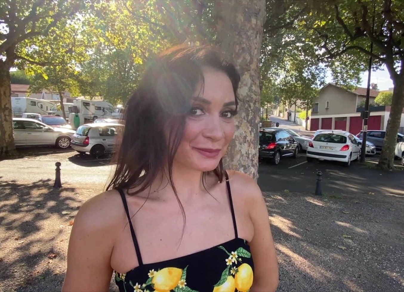 Une Jeune Espagnol De Passage A Aurillac !