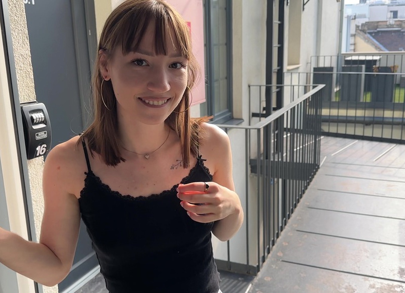 My Neighbor Came For Salt But She Meant To Fuck Me!!! Kate Quinn And Jimmy Bud