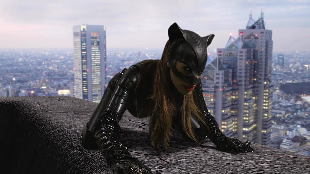 Madelyn Marie Is at It Again Having Group Sex in Her Crotchless Kat Suit